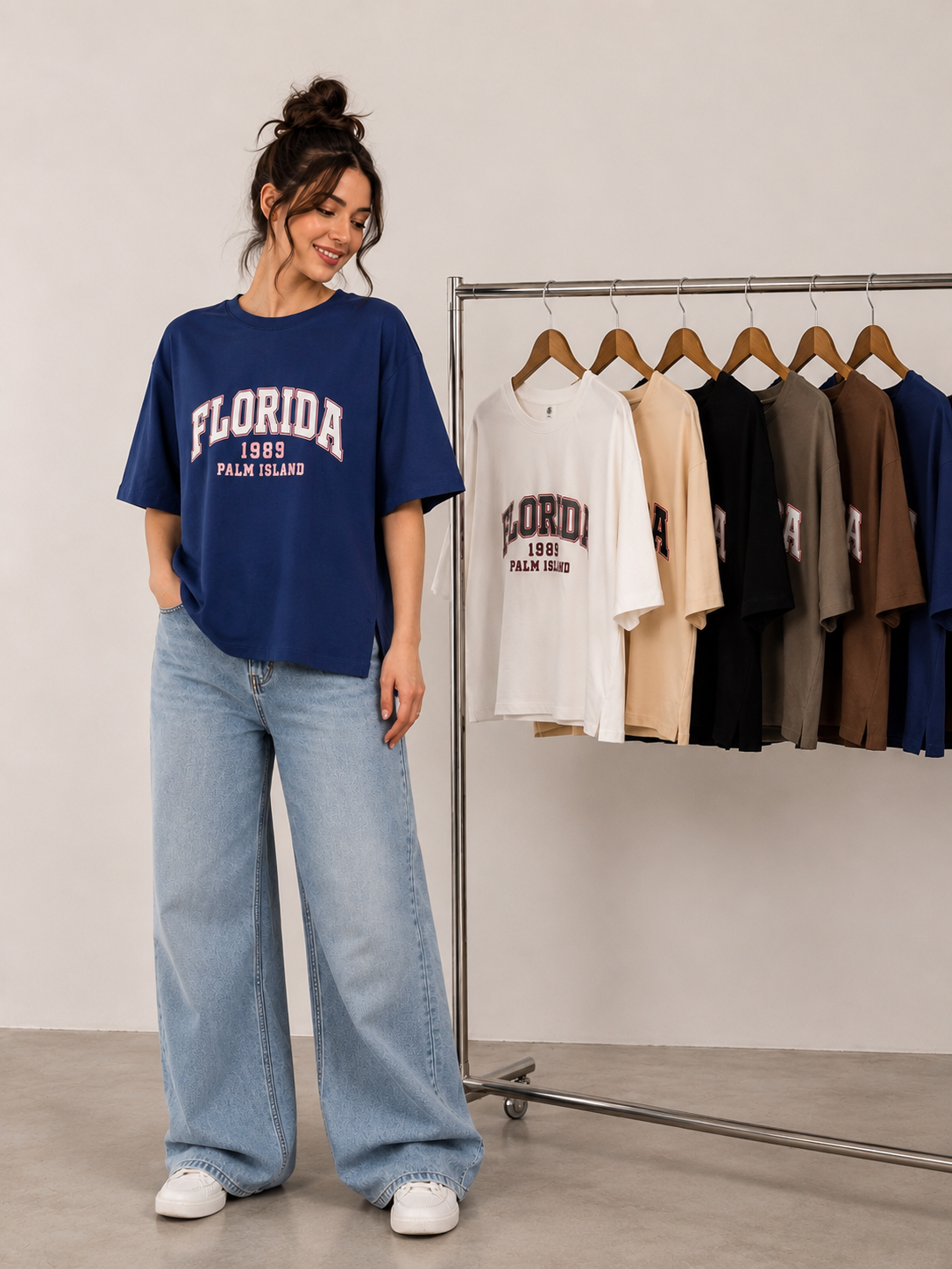 تیشرت باکسی Florida